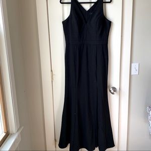 Black aqua mermaid dress 14